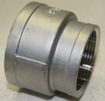 VA-Reduziermuffe 2"IGx1 1/2"IG - 316