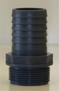 Preview: PP-Schlauchtülle 2" AG x 50 mm