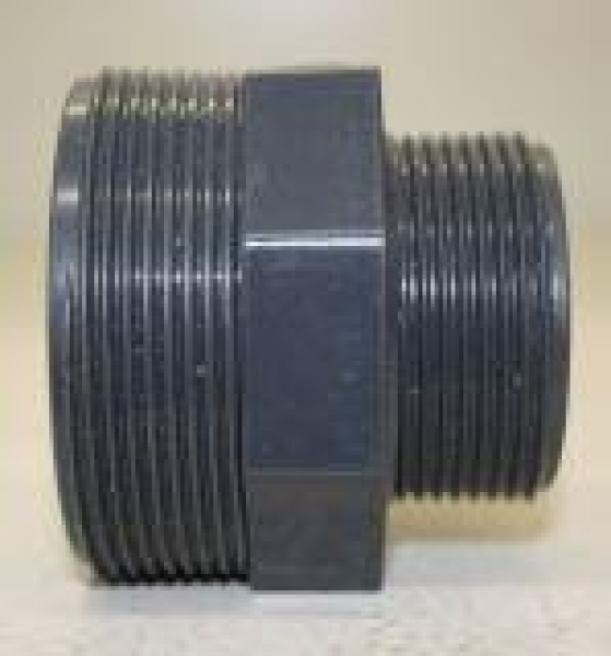 PVC-Red.-nippel 2"AGx1 1/2"AG - 10 bar