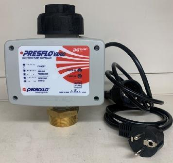 Fließdruckschalter PRESFLO VARIO mit einstellbarem Einschaltdruck