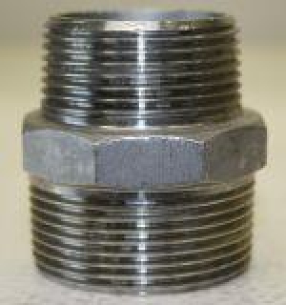 VA-Red.-nippel 1 1/2" AG x1 1/4" AG - 316