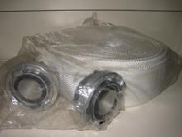 Bauschlauch B weiss mit Kupplungen 20 m