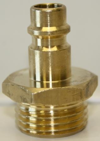 MS-Druckluft-Stecknippel 1/2" AG