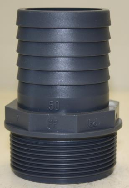 PP-Schlauchtülle 1" AG x 20 mm