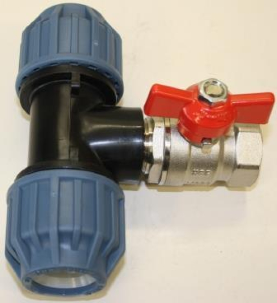 Winterentleerung-Entleerungsarmatur PE 32 mm